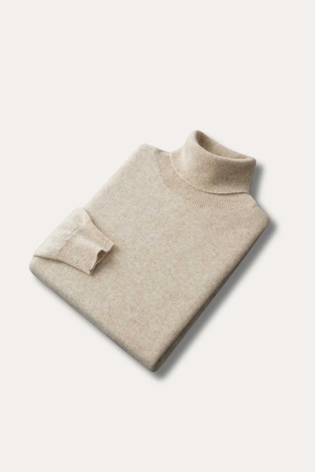 David - Luxe Cashmere Turtleneck Sweater for Men