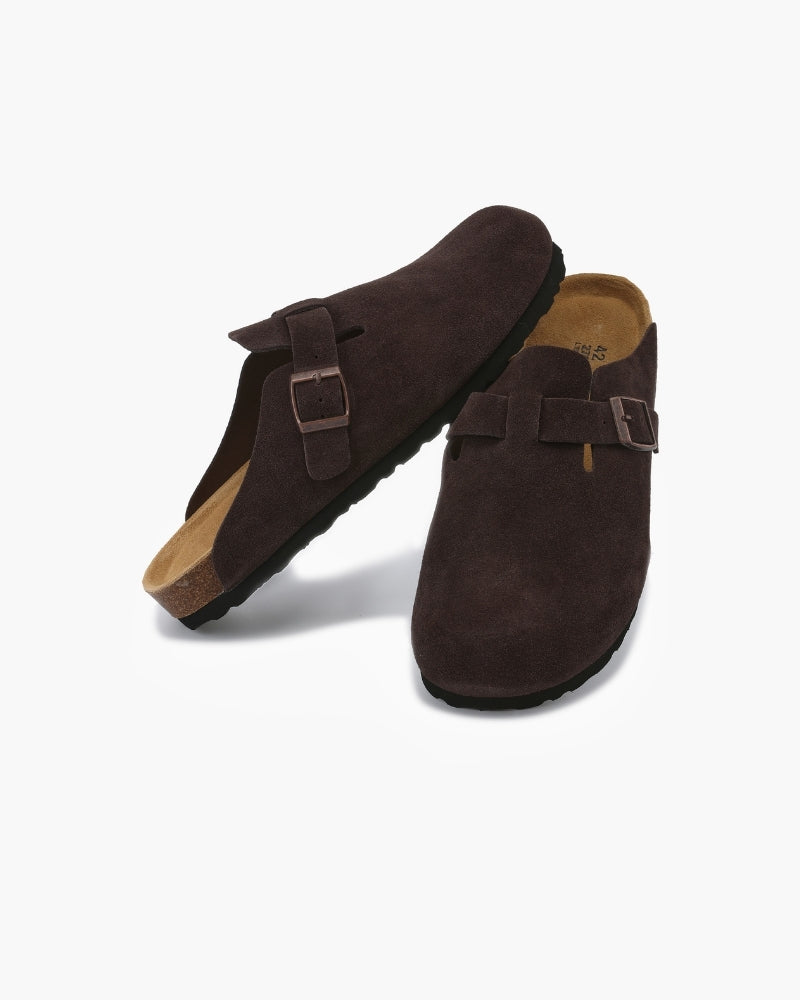 Marcivo Suede Clogs