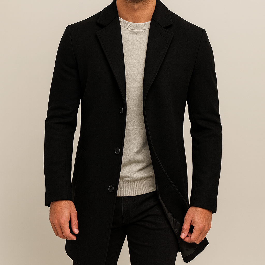 Marcivo Verona Long Wool Overcoat