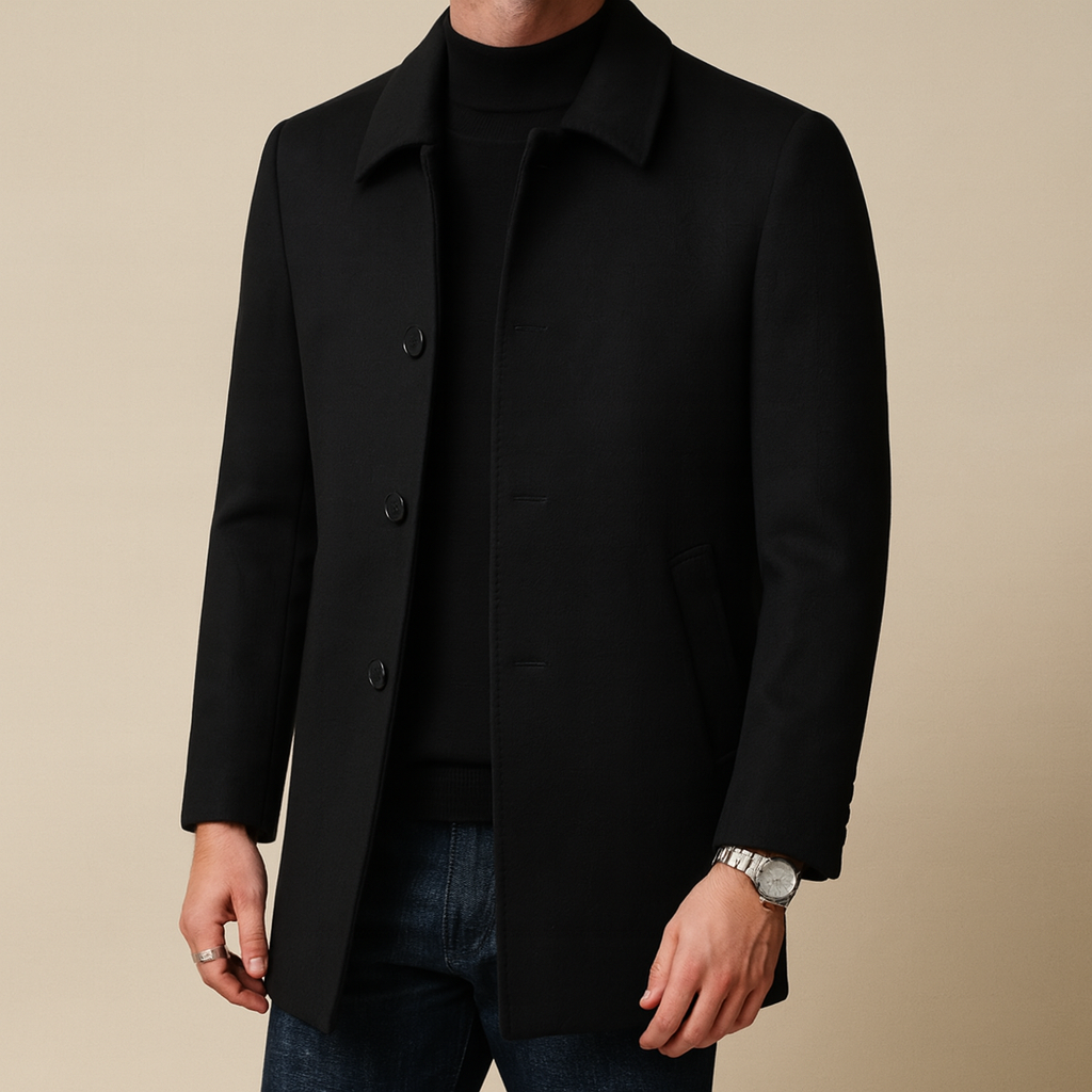 Marcivo Lennox Wool-Blend Overcoat