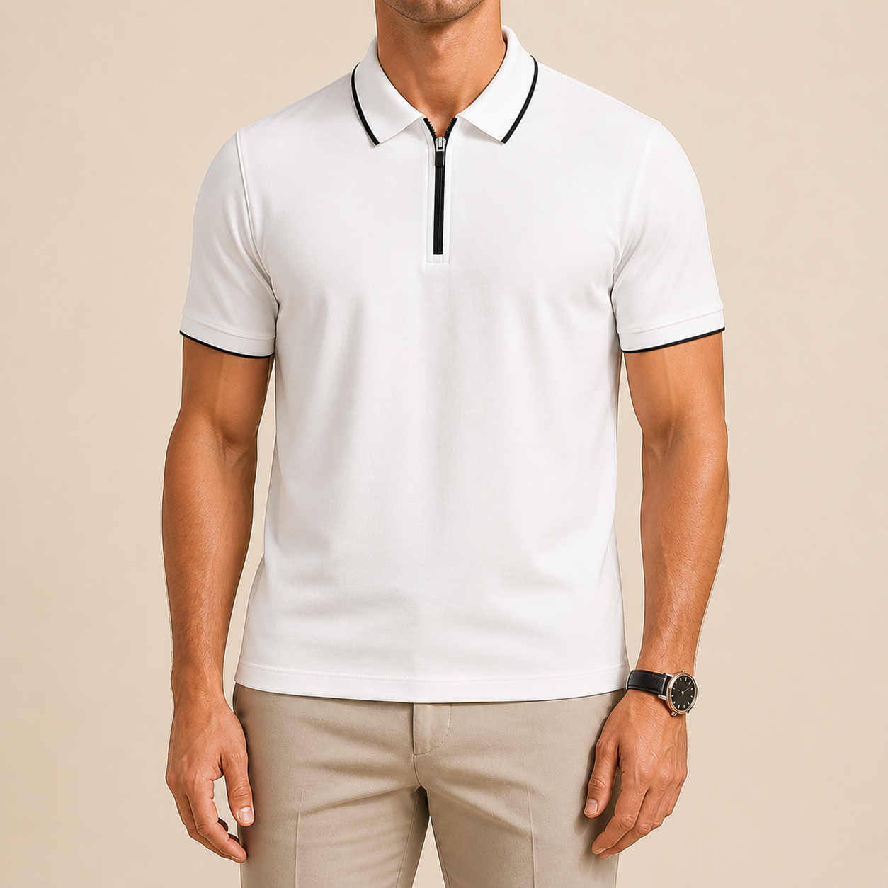 Ridgeway Zip Polo