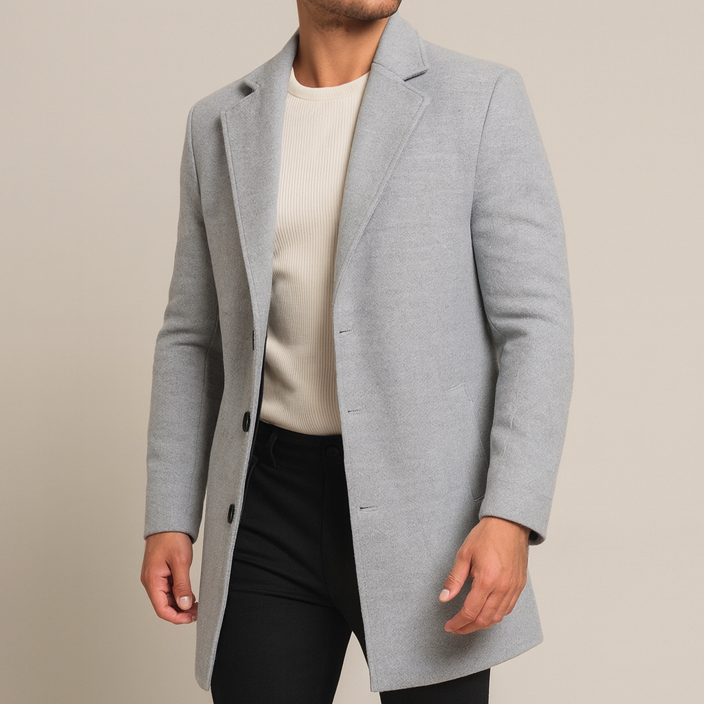 Marcivo Verona Long Wool Overcoat