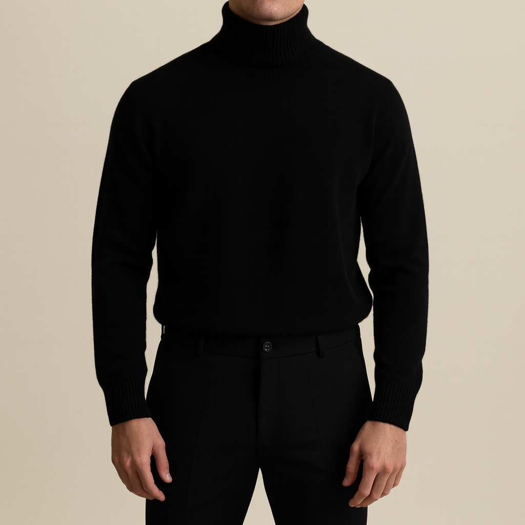 Classic Camel Overcoat Ensemble