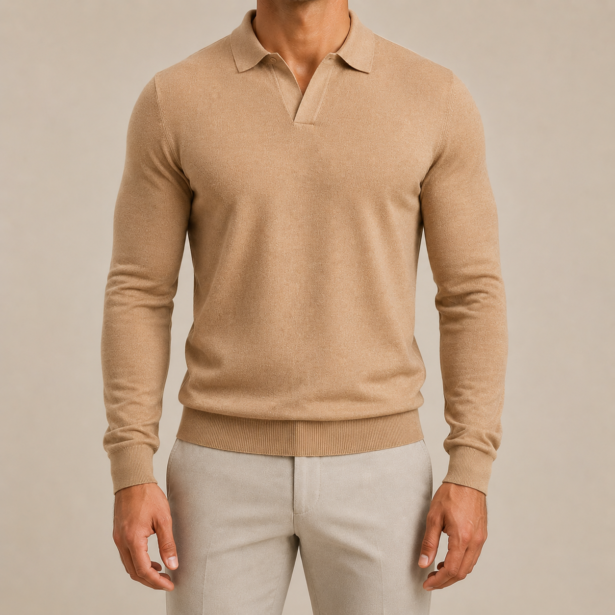 CAMEL MARCIVO POLO PULLOVER