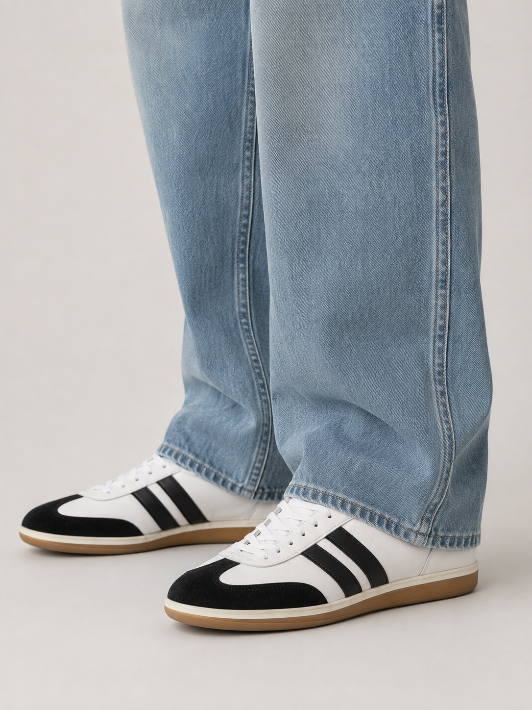 Men's Minimalist Basic Zipper Fly Straight Jeans