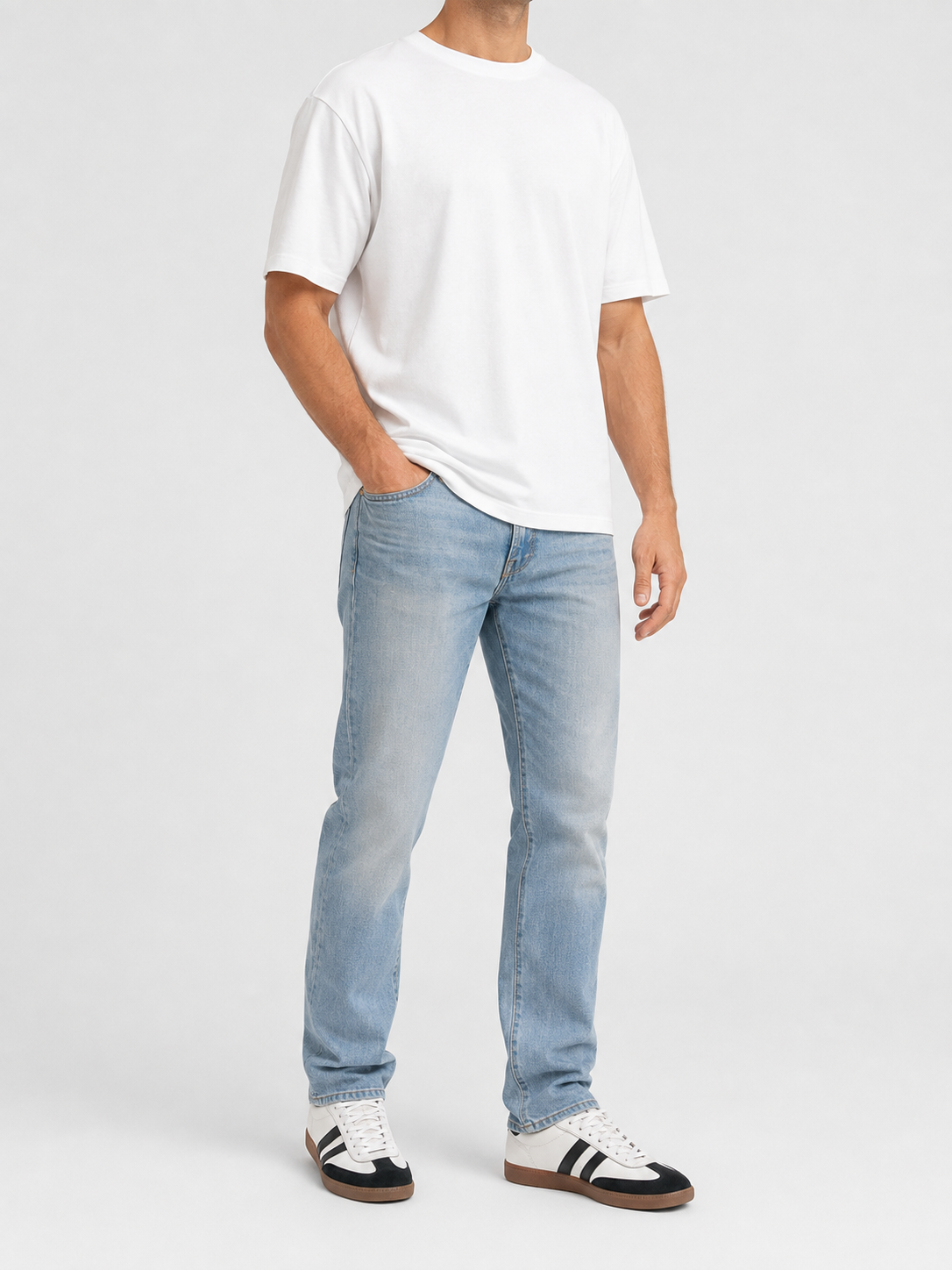 Classic Straight-Fit Denim