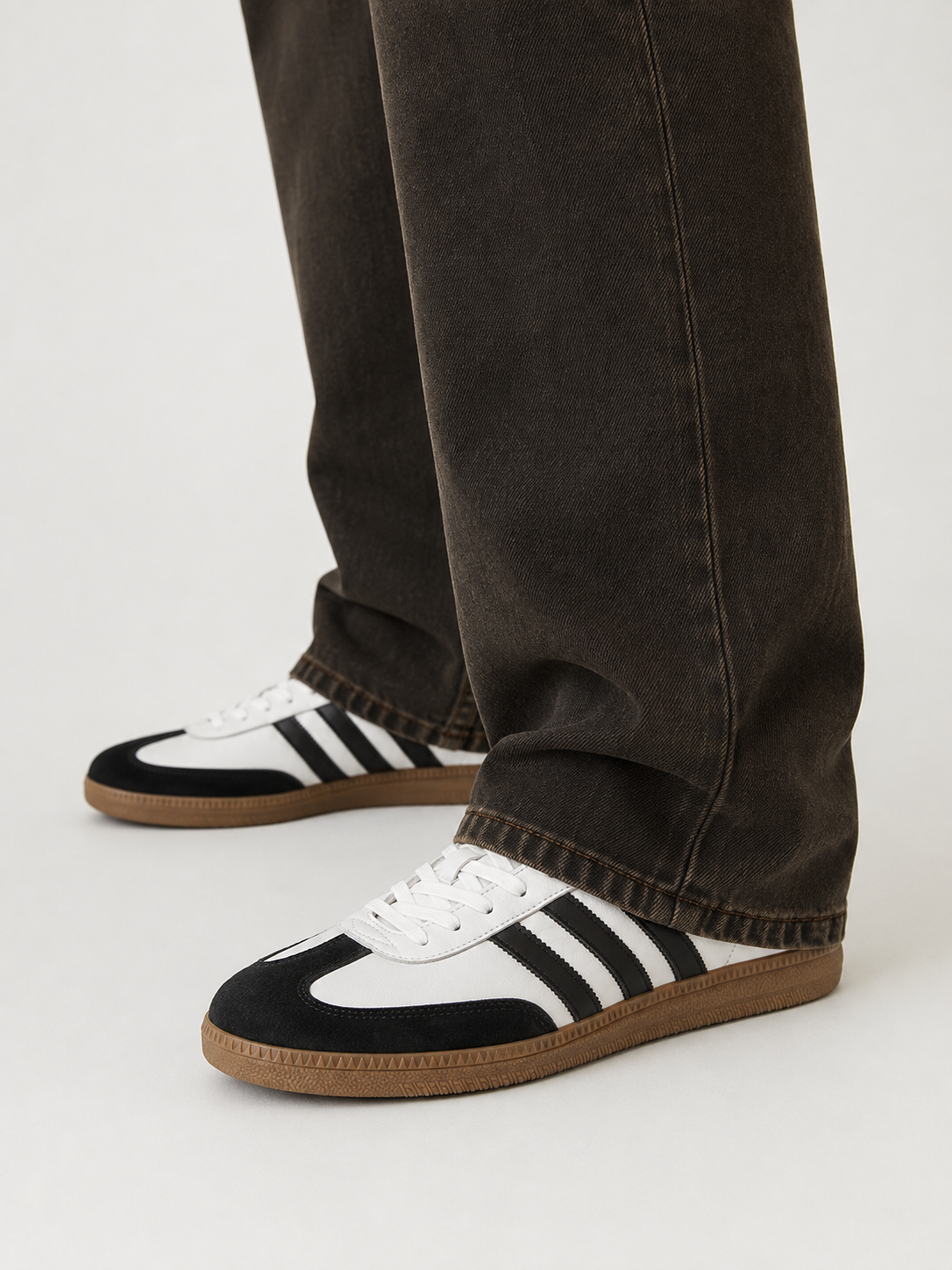 Blake Extreme Baggy Jeans Overdyed Brown