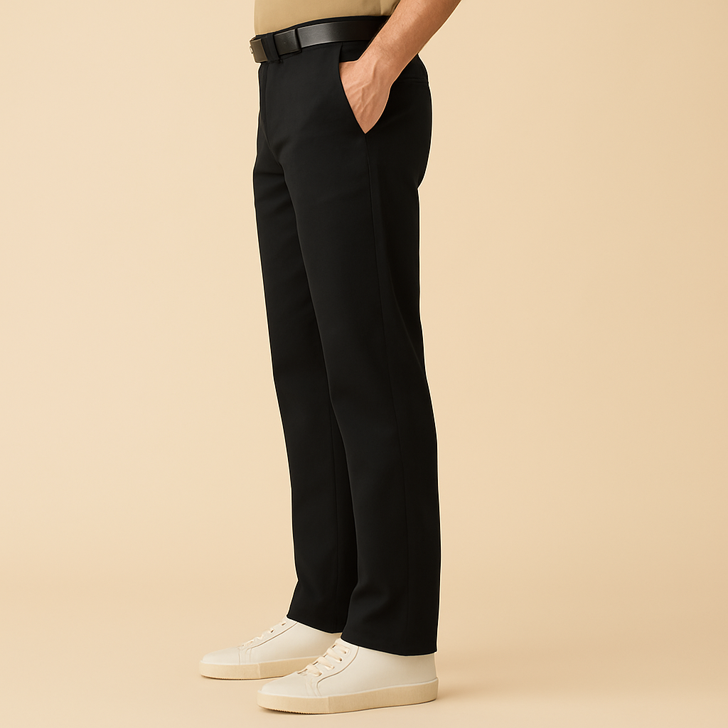 Ivory Polo & Midnight Tailored Set