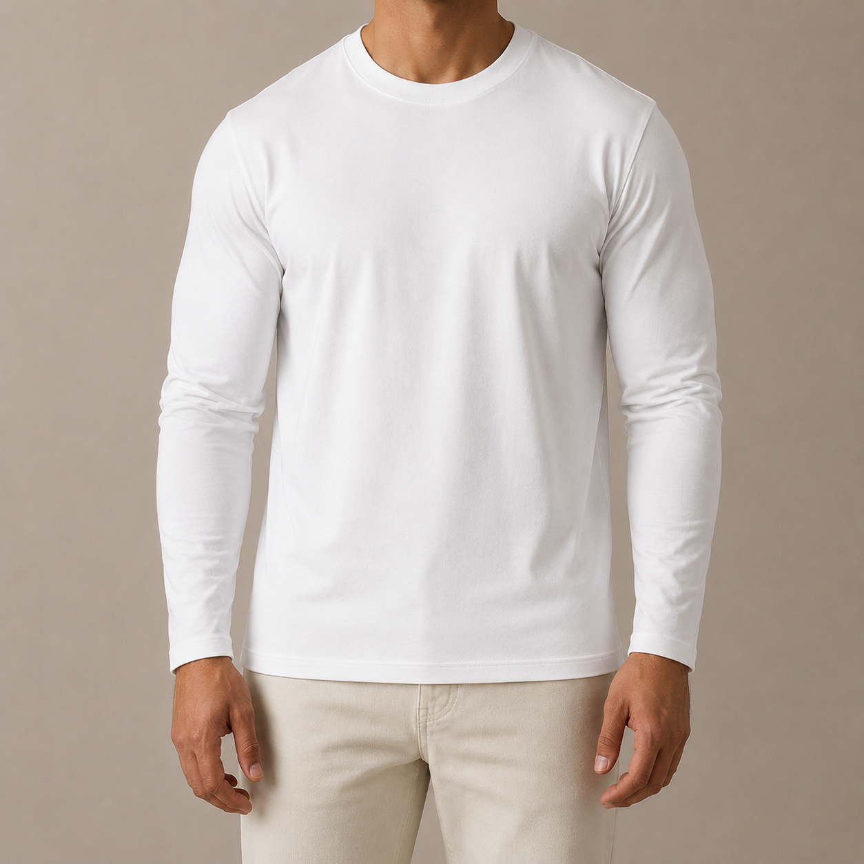 MARCIVO Essential Long Sleeve Tee