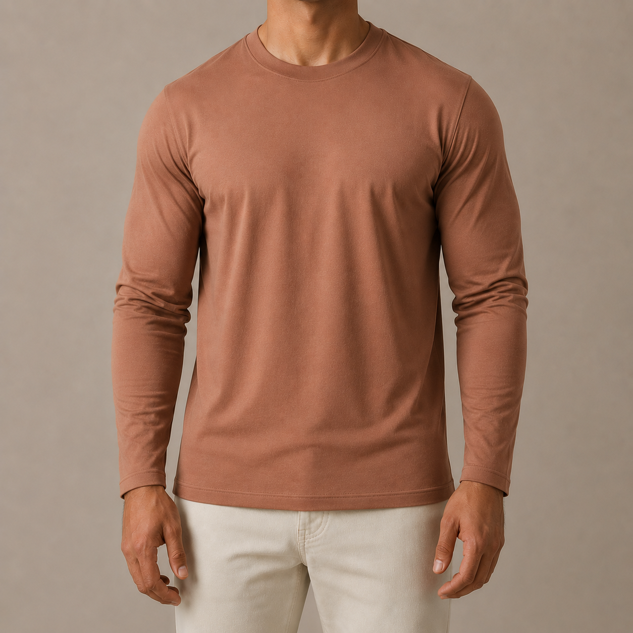 MARCIVO Essential Long Sleeve Tee