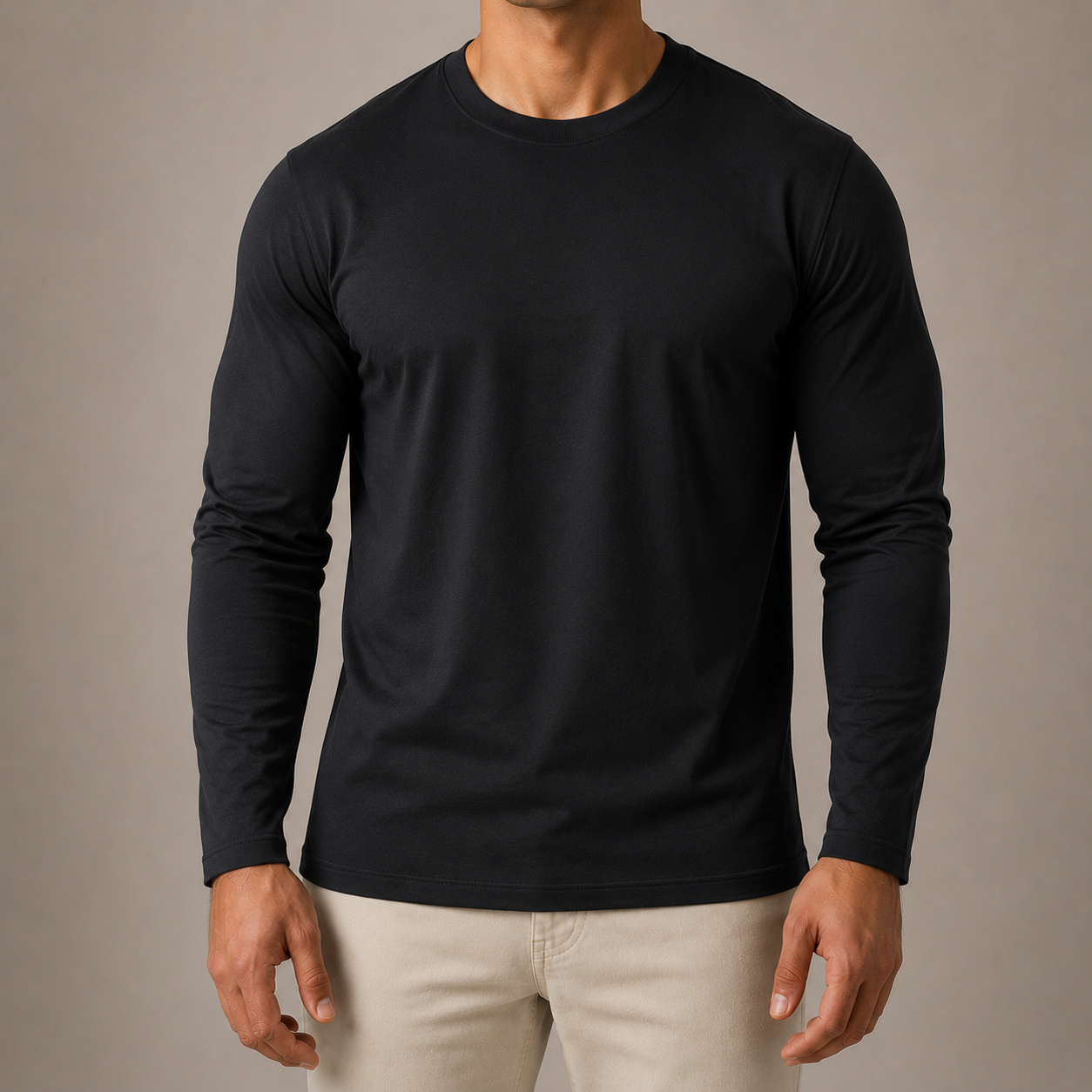 MARCIVO Essential Long Sleeve Tee