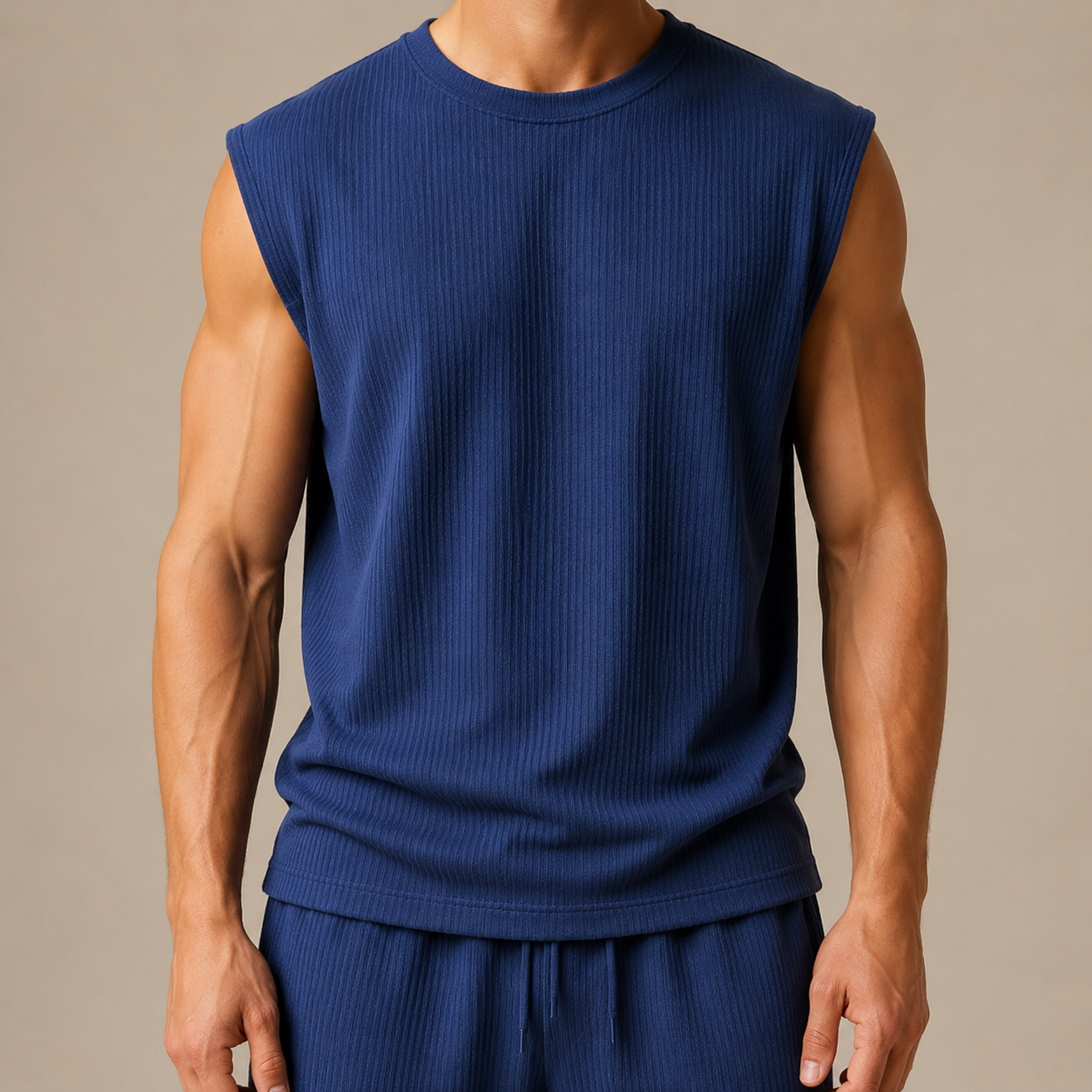 Sleeveless Knit Comfort Top