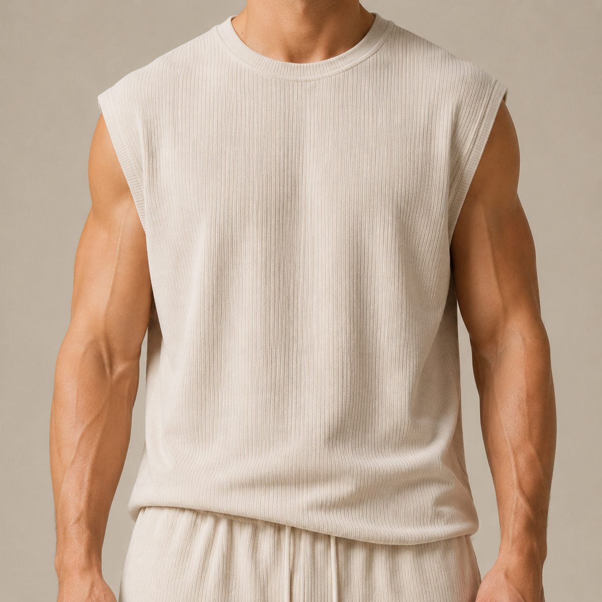 Sleeveless Knit Comfort Top