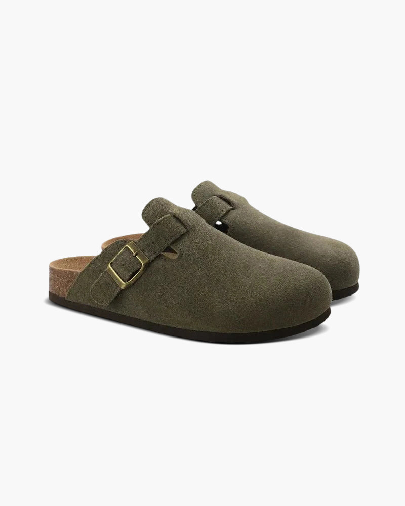 Marcivo Suede Clogs