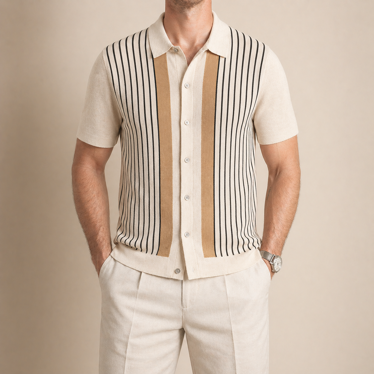Riviera Knit Shirt Front View