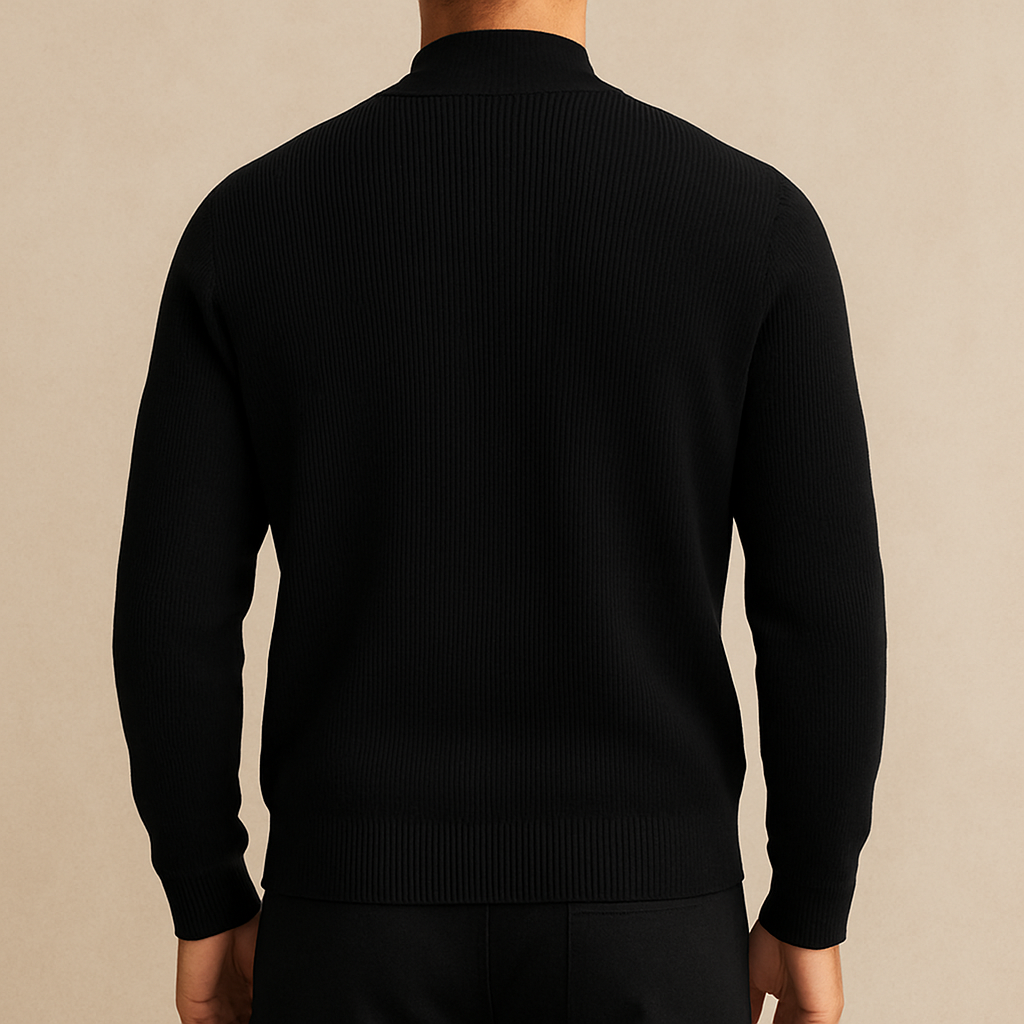 Marcivo Ribbed Zip Jacket