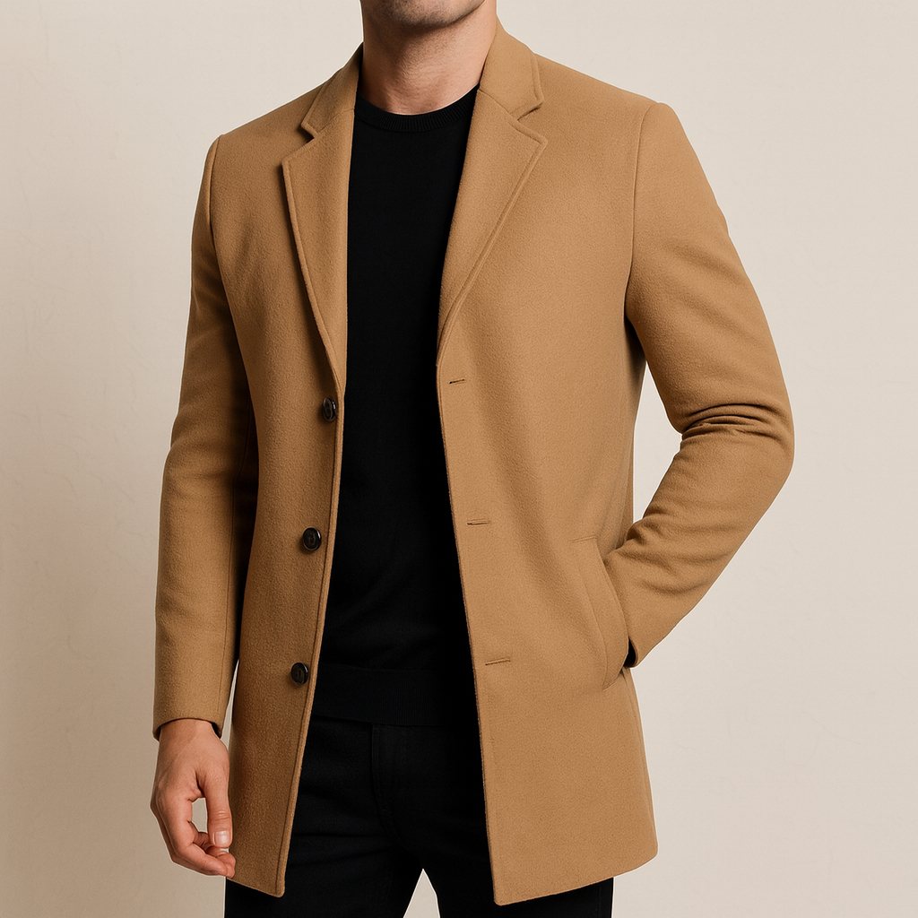 Marcivo Verona Long Wool Overcoat