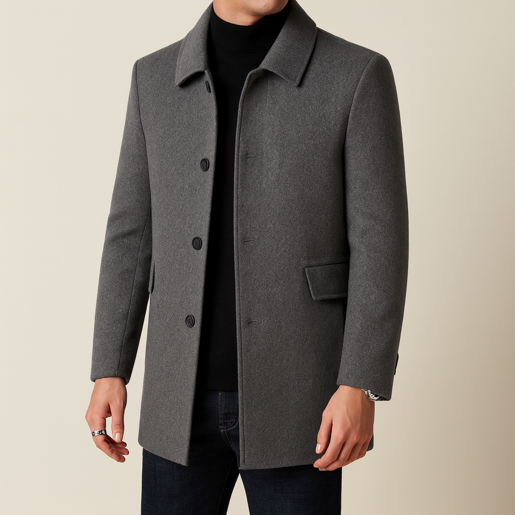 Marcivo Lennox Wool-Blend Overcoat