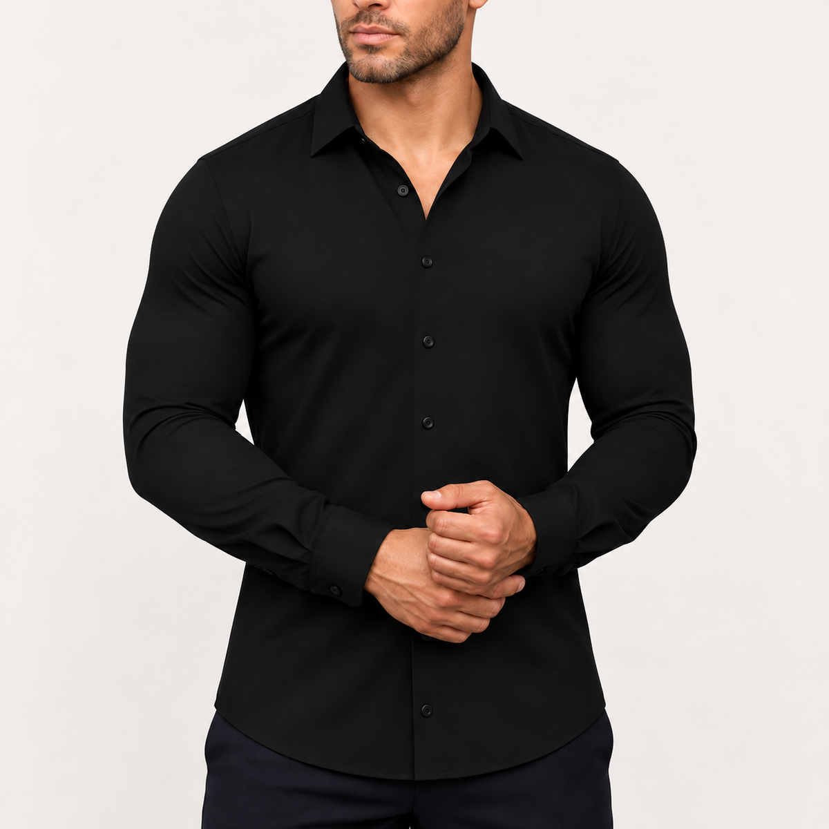 Long Sleeve Classic Stretch Shirt
