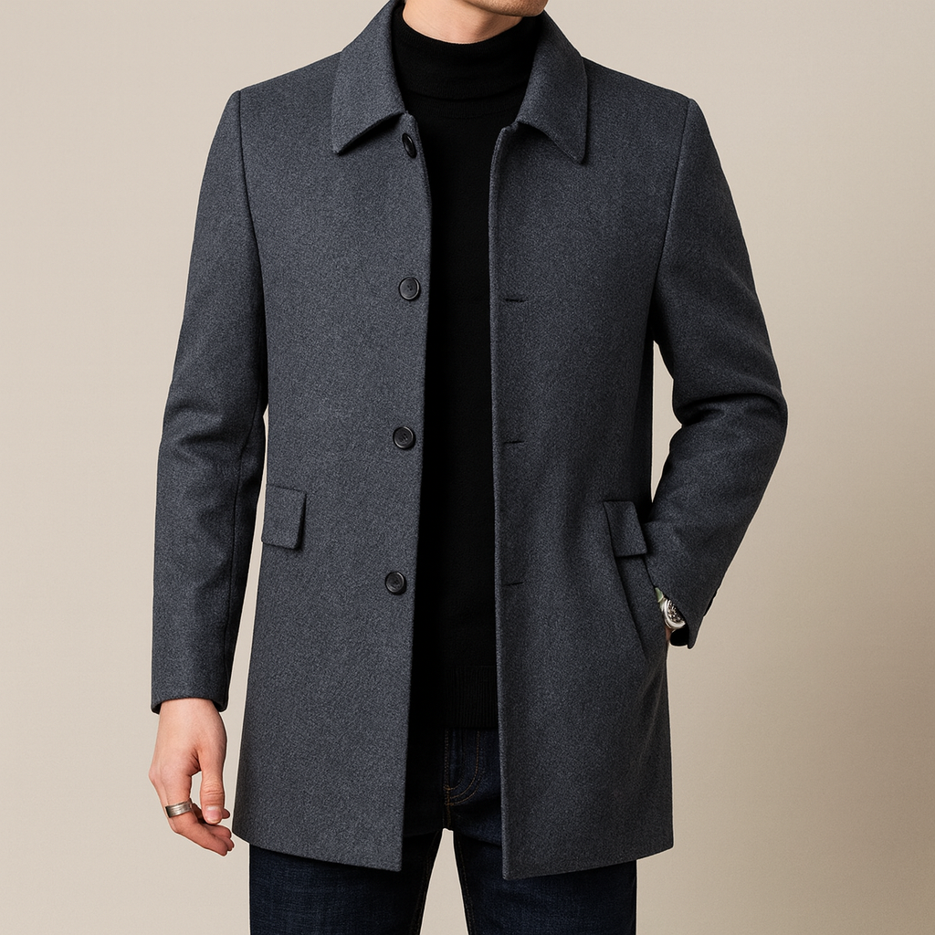 Marcivo Lennox Wool-Blend Overcoat