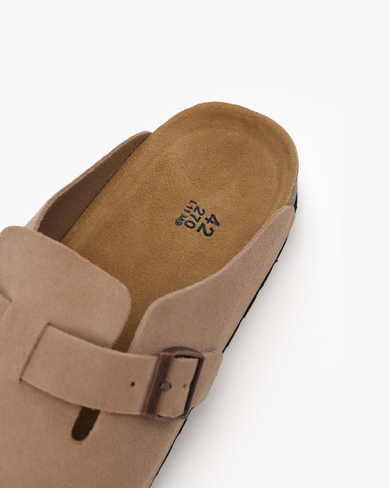 Marcivo Suede Clogs