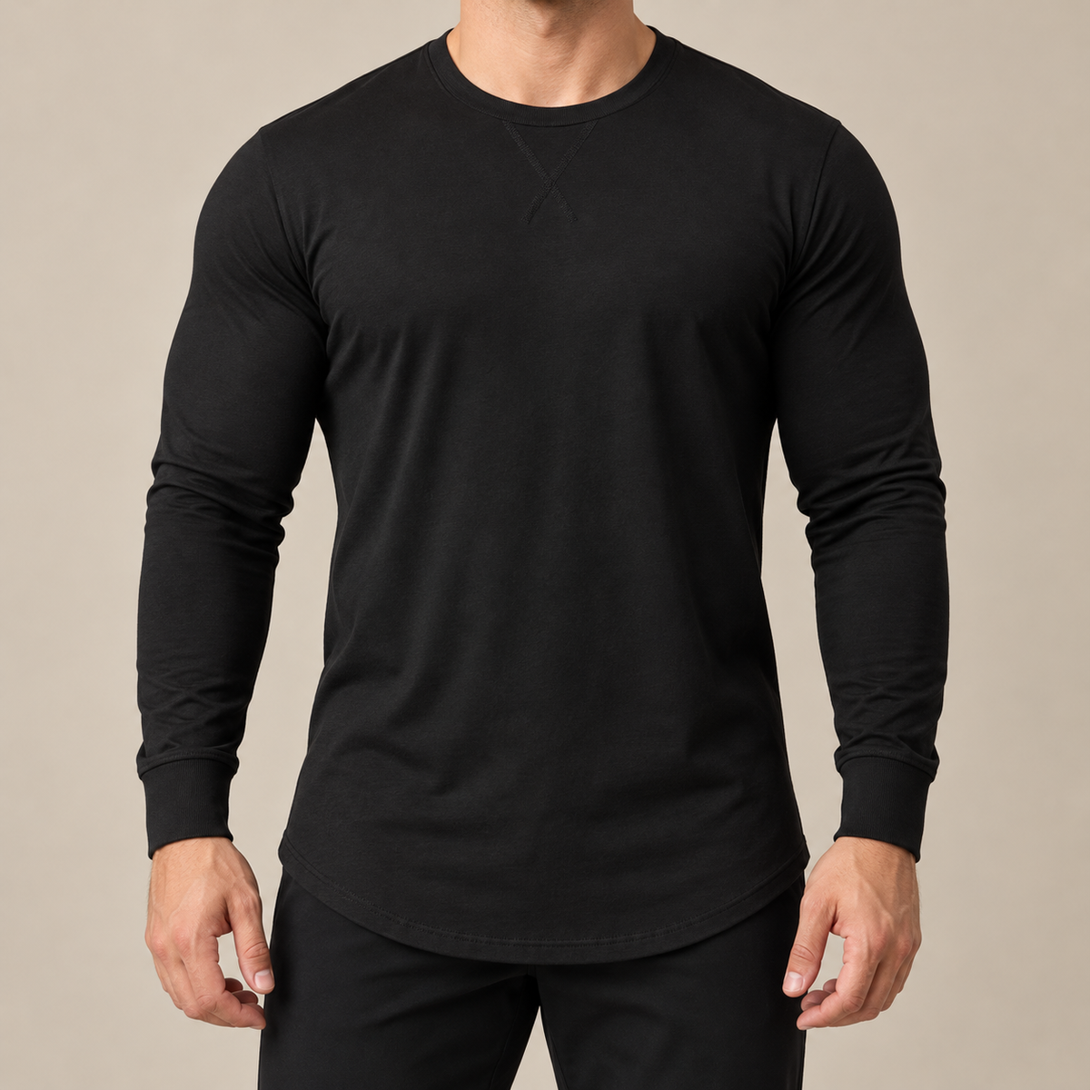 MARCIVO Stretch Longline Tee