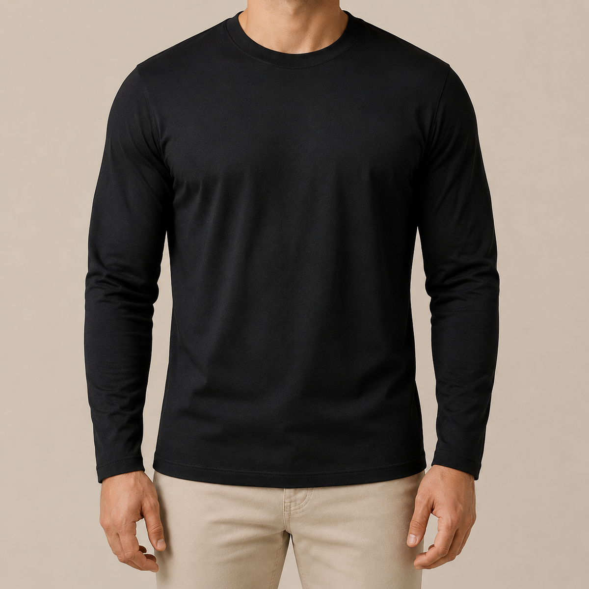 MARCIVO Essential Long Sleeve Tee