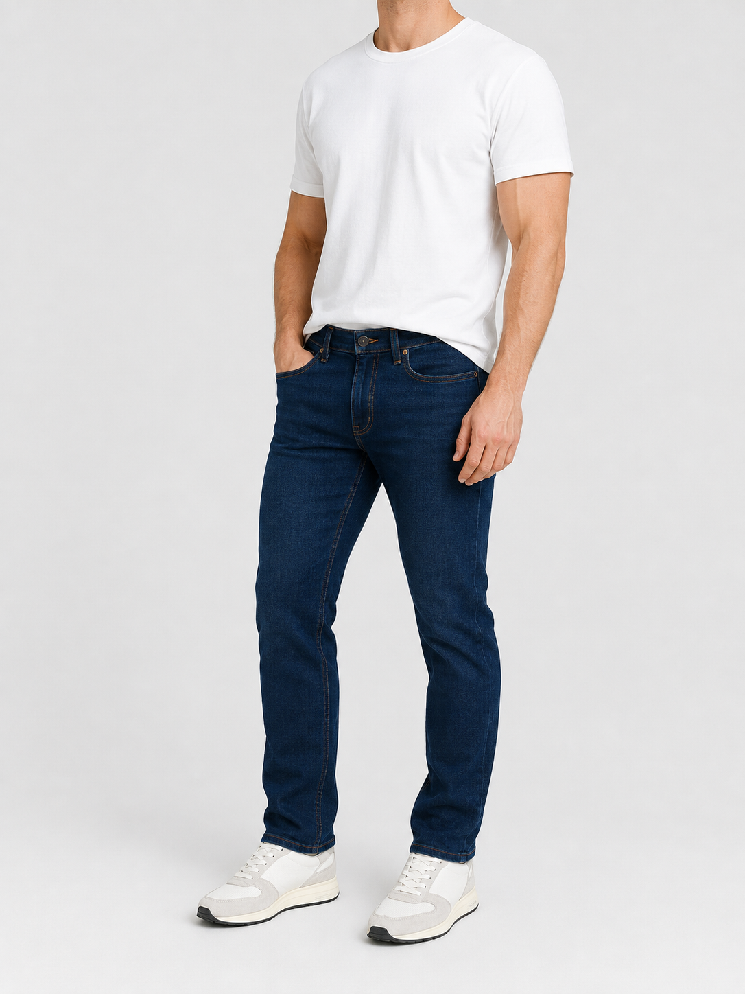 Men’s Flex Stretch Slim Straight Jeans