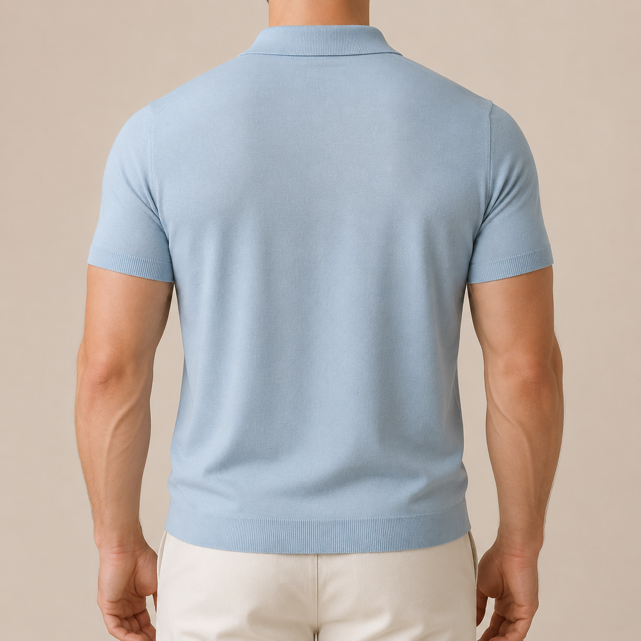 Riviera Panel Knit Polo