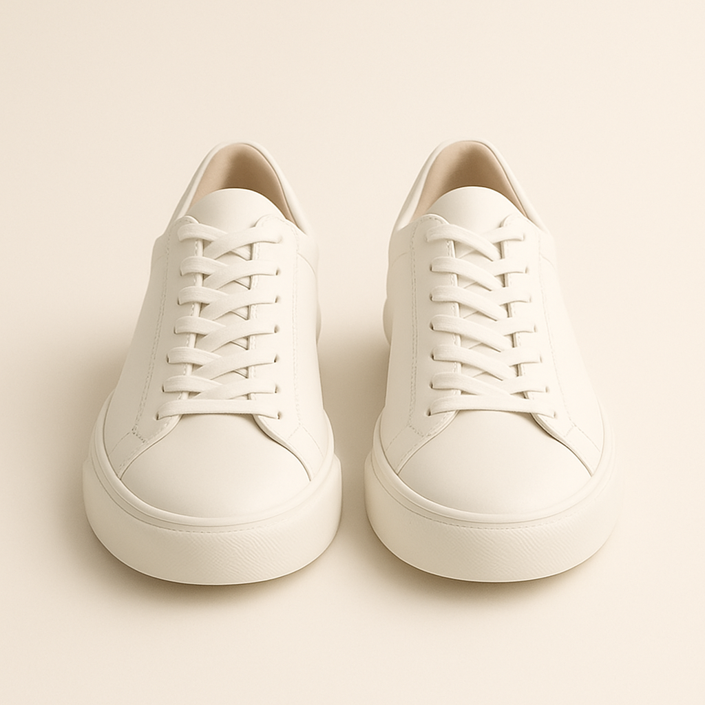 Ivory Crest Low-Top Sneakers