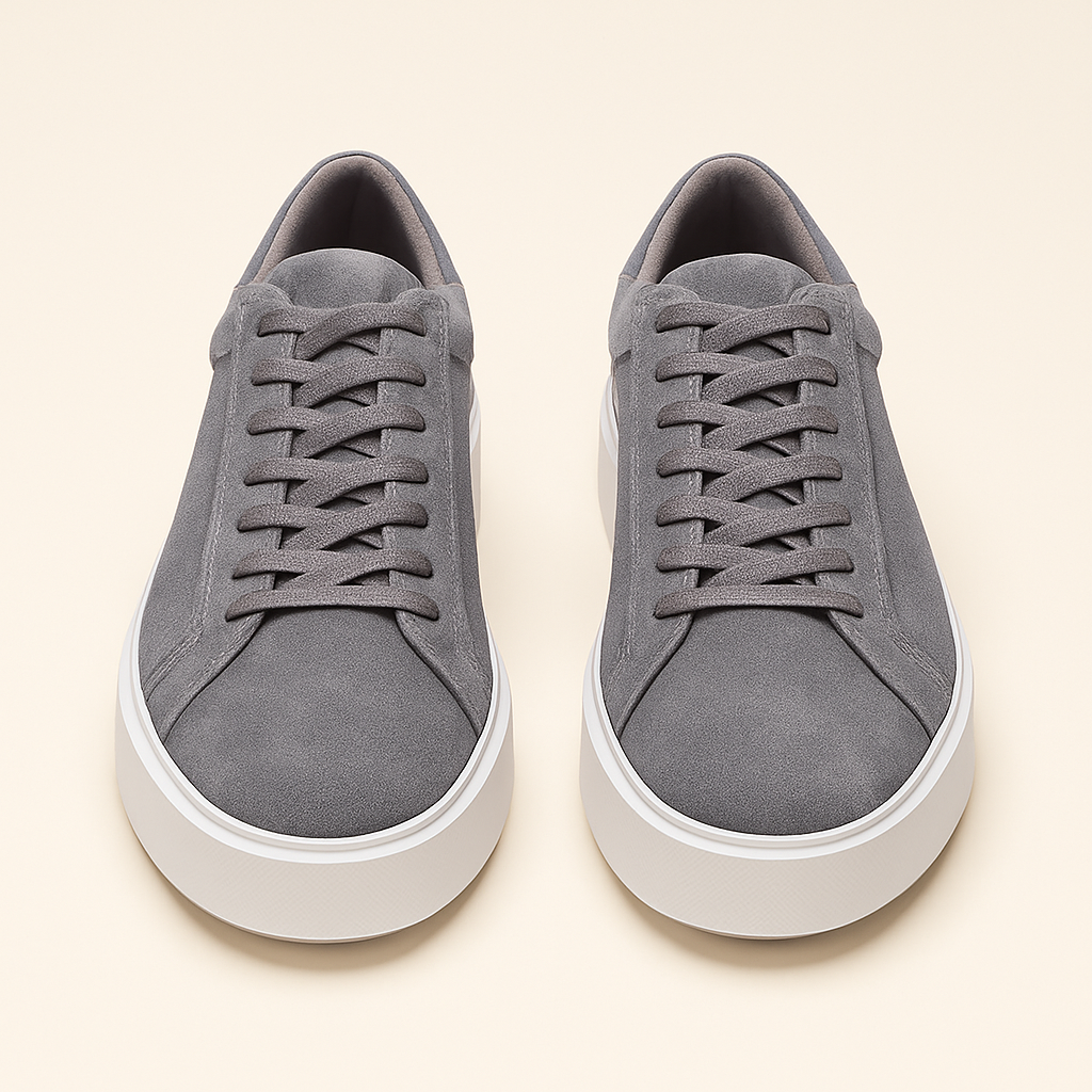 Classic Slate Suede Sneakers