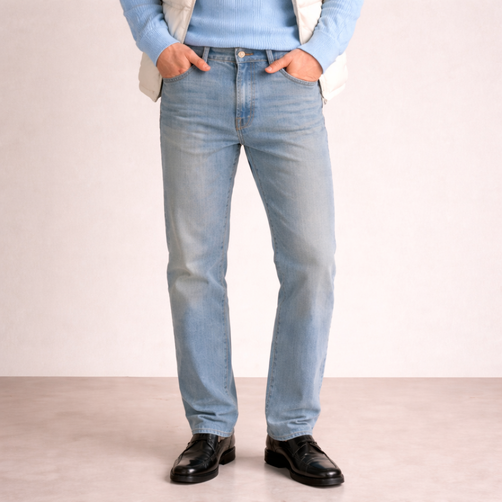 Classic Straight-Fit Denim