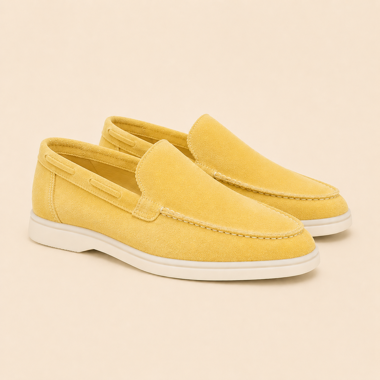 Classic Suede Slip-On Loafers
