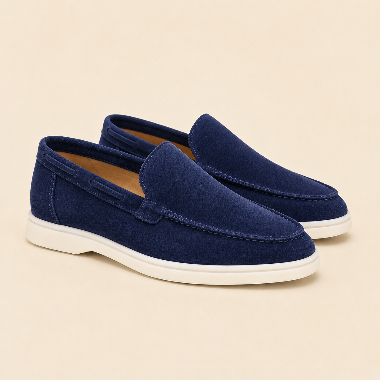 Classic Suede Slip-On Loafers