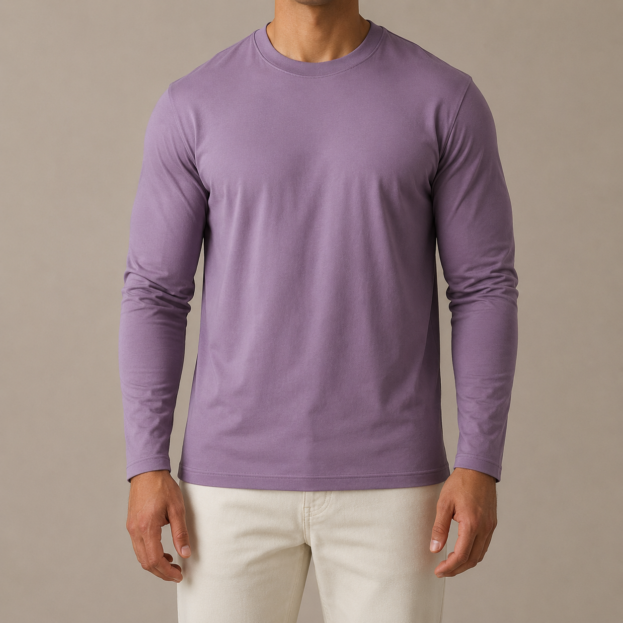 MARCIVO Essential Long Sleeve Tee