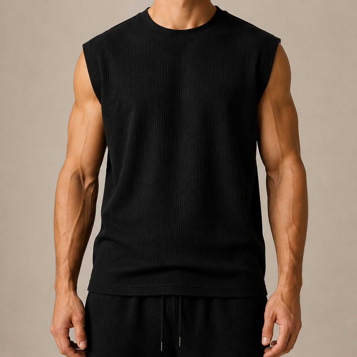 Sleeveless Knit Comfort Top