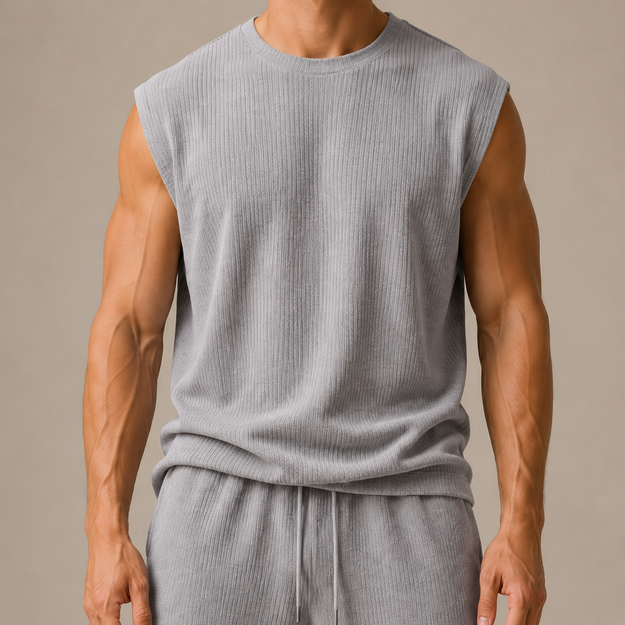 Sleeveless Knit Comfort Top
