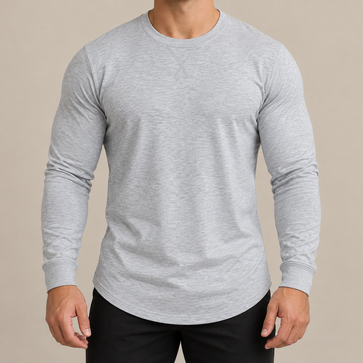MARCIVO Stretch Longline Tee