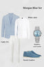 Blue / White & Off-White