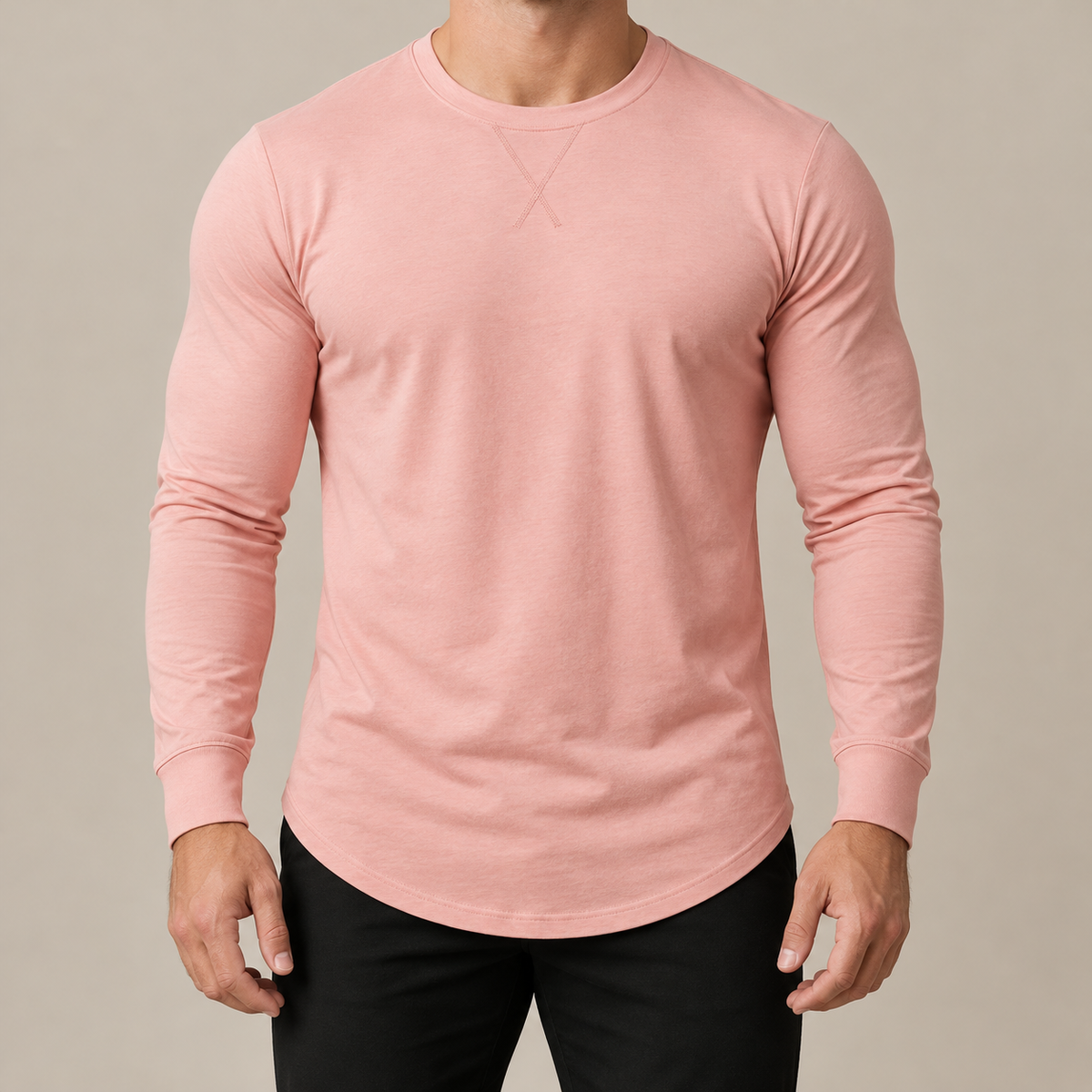 MARCIVO Stretch Longline Tee