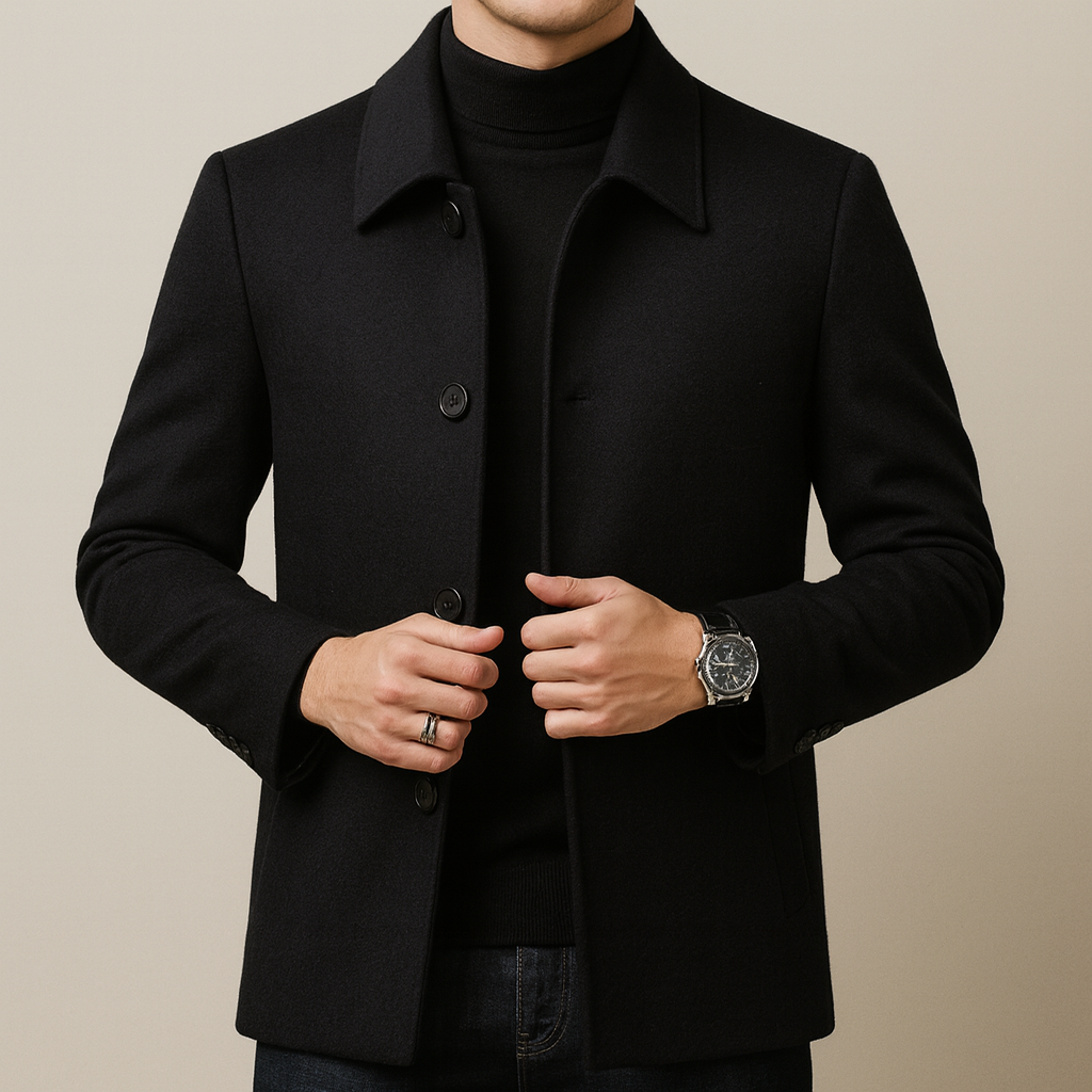 Marcivo Lennox Wool-Blend Overcoat