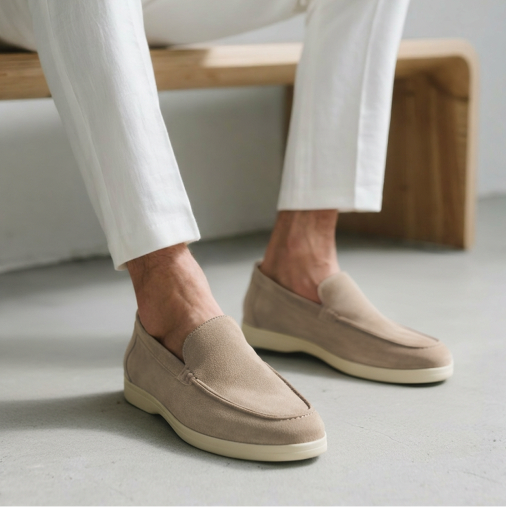 Ivory Polo & Midnight Tailored Set